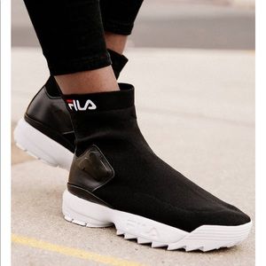 Fila Sock Boots. Women’s size 7.5